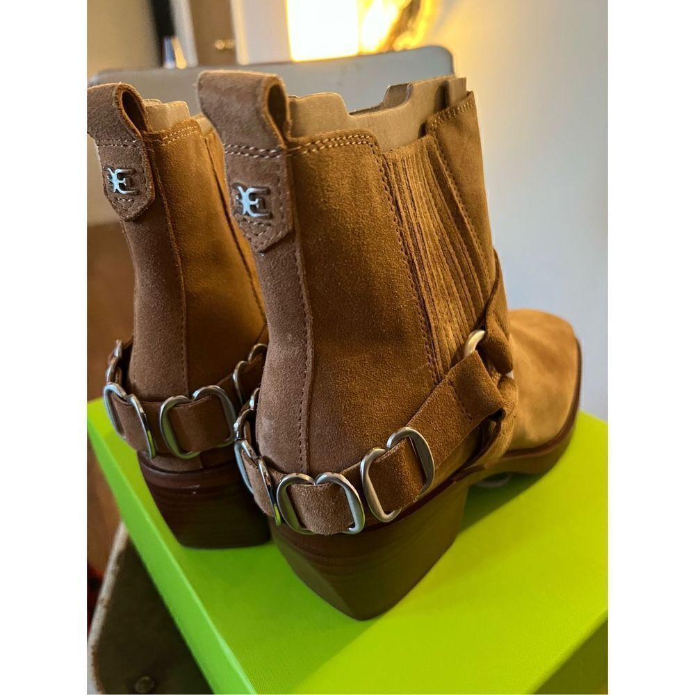 Sam Edelman Camel Suede Boot - Picture 4 of 12